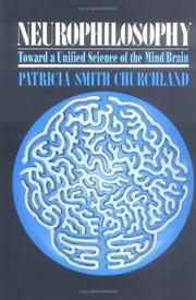 Cover of Neurophilosophy by Patricia Smith Churchland