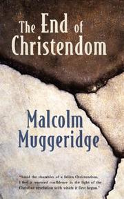 Front cover of The End of Christendom by Malcolm Muggeridge