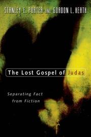 Front cover of The Lost Gospel of Judas by Stanley E. Porter