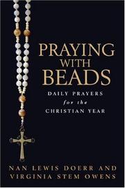 Cover of Praying with beads by Nan Lewis Doerr