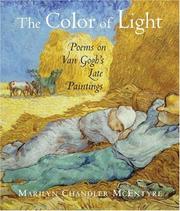 Cover of The color of light by Marilyn Chandler McEntyre