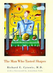 Front cover of The man who tasted shapes by Richard E. Cytowic