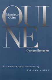 Front cover of Monsieur Ouine by Georges Bernanos