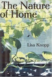 Front cover of The Nature of Home by Lisa Knopp