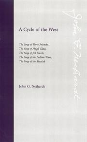 Cover of A cycle of the West by John Gneisenau Neihardt