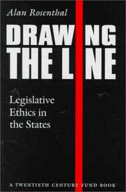 Cover of Drawing the line by Rosenthal, Alan