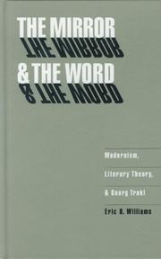 Cover of The mirror & the word by Williams, Eric