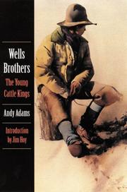 Front cover of Wells Brothers by Andy Adams