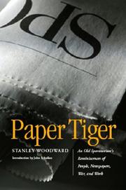 Cover of Paper tiger by Stanley Woodward