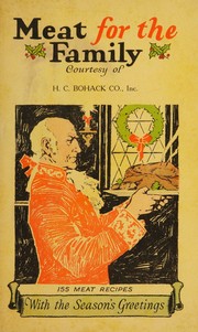Cover of Meat for the family by National Live Stock and Meat Board
