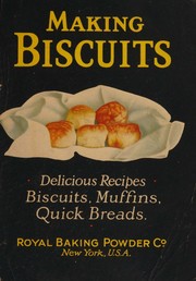 Cover of Making biscuits by Royal Baking Powder Company