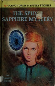 Front cover of The spider sapphire mystery by Carolyn Keene