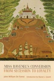 Front cover of Miss Ravenel's conversion from secession to loyalty by John William De Forest