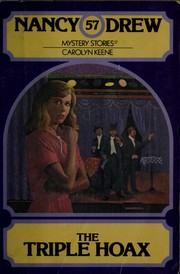 Front cover of The triple hoax by Carolyn Keene