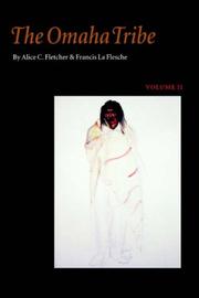 Front cover of The Omaha tribe by Alice C. Fletcher