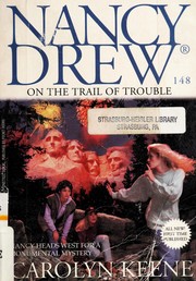 Front cover of On the trail of trouble by Carolyn Keene