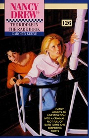 Front cover of The riddle in the rare book by Carolyn Keene