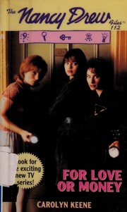 Front cover of For love or money by Carolyn Keene