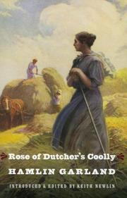 Front cover of Rose of Dutcher's Coolly by Hamlin Garland