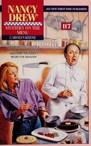 Front cover of Mystery on the menu by Carolyn Keene