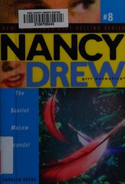 Front cover of The scarlet macaw scandal by Carolyn Keene