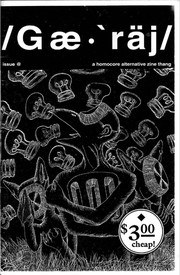 Cover of /Gæ • ˈräj/, issue @ by Nathan Kibler