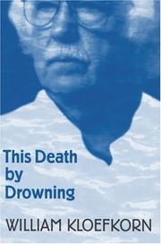 Cover of This death by drowning by William Kloefkorn