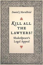 Cover of Kill all the lawyers? by Daniel Kornstein