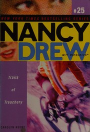 Front cover of Trails of treachery by Carolyn Keene