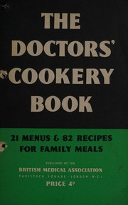 Front cover of The doctors' cookery book by British Medical Association