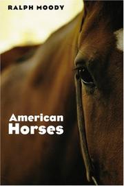 Cover of American Horses by Ralph Moody