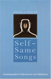 Cover of Self-same songs by Roger J. Porter