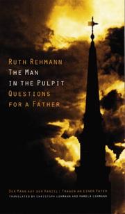 Front cover of Der Mann auf der Kanzel by Ruth Rehmann