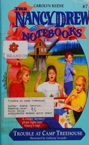 Front cover of Trouble at Camp Treehouse by Carolyn Keene