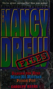 Front cover of Danger for hire / Make no mistake / Poison pen by Carolyn Keene