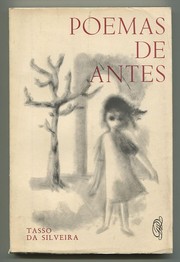 Front cover of Poemas de antes by Tasso da Silveira