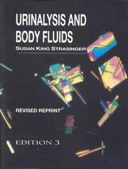 Cover of Urinalysis and body fluids by Susan King Strasinger