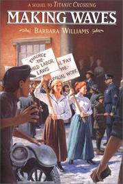 Cover of Making waves by Barbara Williams