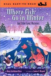 Front cover of Where Fish Go in Winter by Amy Goldman Koss