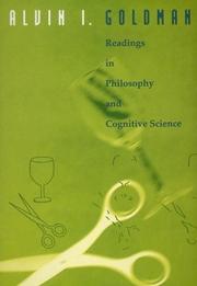 Front cover of Readings in philosophy and cognitive science by Alvin I. Goldman