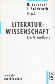 Cover of Literaturwissenschaft by Helmut Brackert