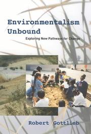Cover of Environmentalism Unbound by Robert Gottlieb