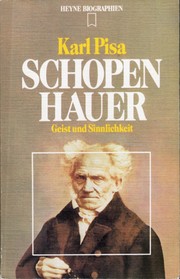 Cover of Schopenhauer by Karl Pisa