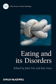 Cover of Eating and its disorders by John R. E. Fox