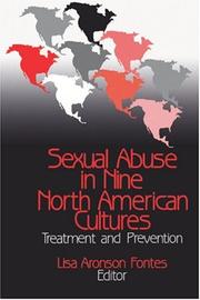 Front cover of Sexual abuse in nine North American cultures by Lisa Aronson Fontes