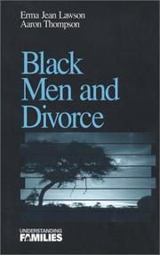 Front cover of Black men and divorce by Erma Jean Lawson