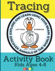 Front cover of Tracing Activity Book for Kids Ages 4-8 by James Allen Oswald