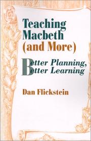 Cover of Teaching Macbeth (and more) by Dan Flickstein