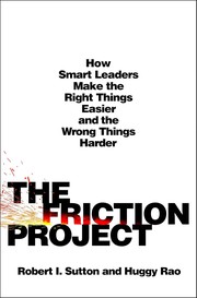 Cover of Friction Project by Robert I. Sutton