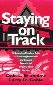 Cover of Staying on track by Dale L Brubaker